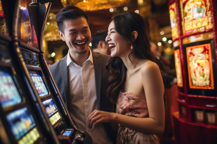 Studio live dealer Super Sic Bo di 389sport menampilkan tiga dadu dalam kotak bening dengan dealer profesional